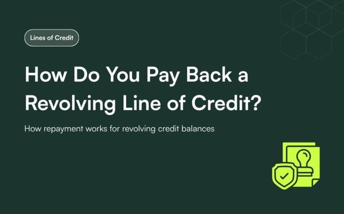13 How Do You Pay Back a Revolving Line of Credit