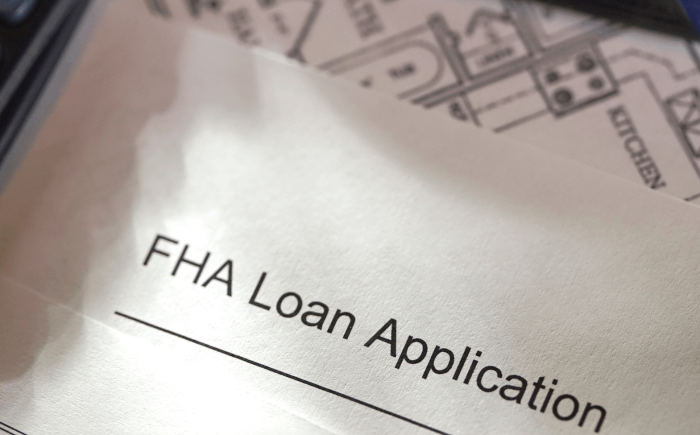 FHA loan application