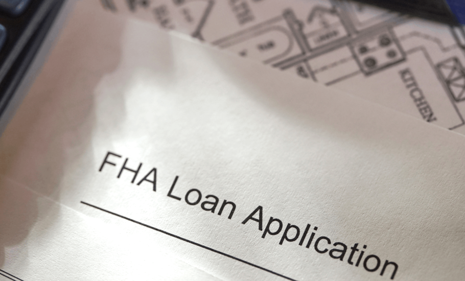 FHA loan application